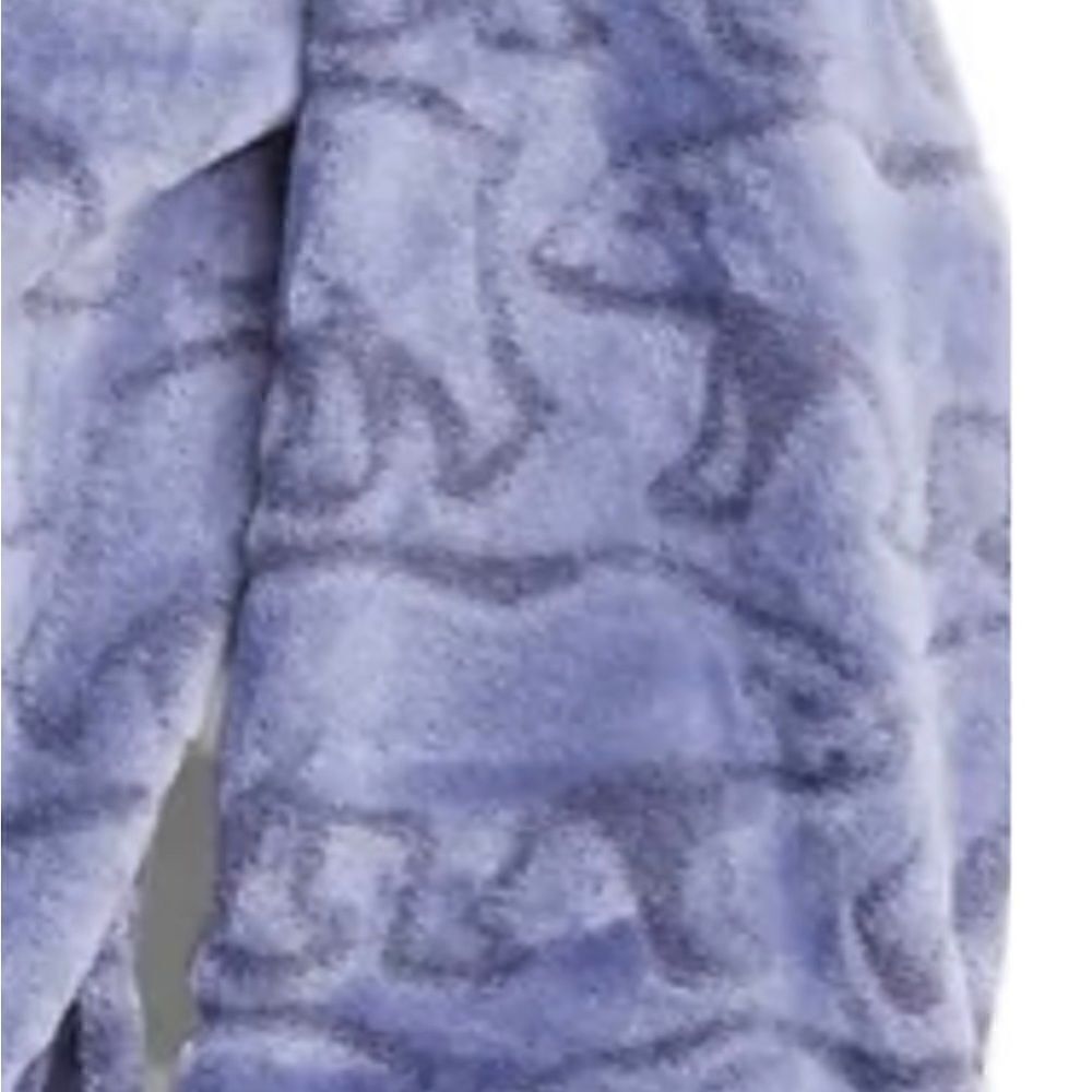 Vera Bradley Fleece Robe - Berry Merry Cool Blue - Picture 6 of 9